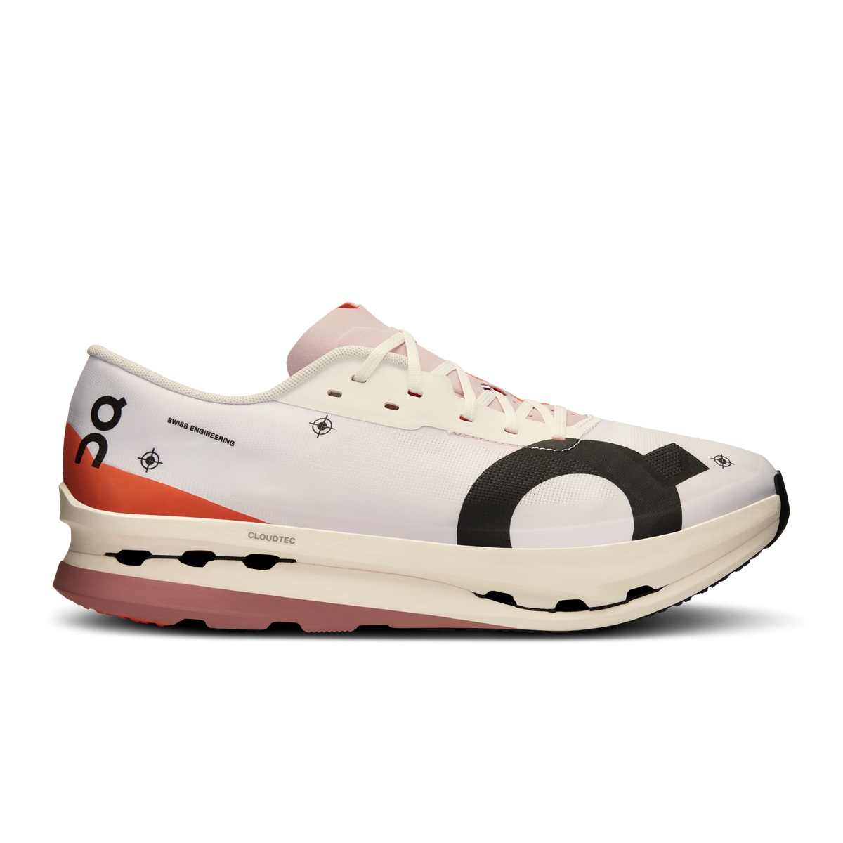 Cloudboom Echo 3 Hombre — White | Flame — SOBRE PEDIDO